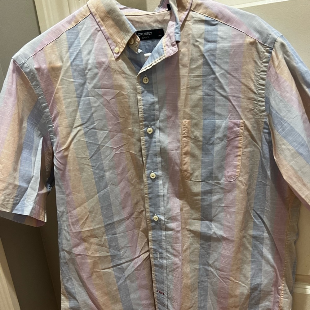 Cremeux button up